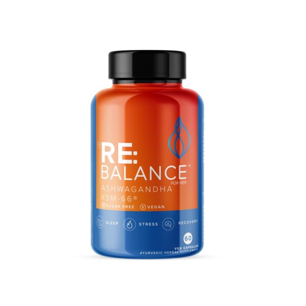 RE:BALANCE FOR HER™ ASHWAGANDHA KSM-66 (60 CAPSULES) - Image 2